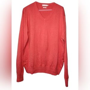 Peter Millar Sweater Mens Large Pima Cotton Cashmere Silk Blend Golf